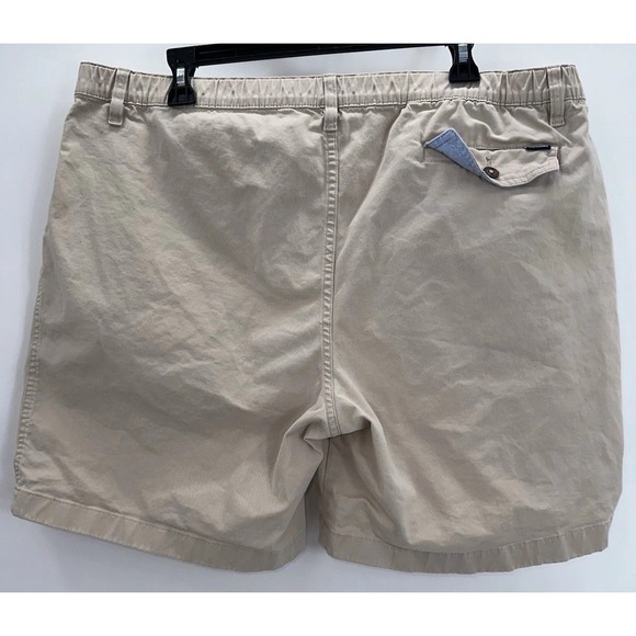 Chubbies‎ Shorts Men's XXL Khaki The Khakinators Chino Elastic Waist Cotton 6" - Picture 1 of 6
